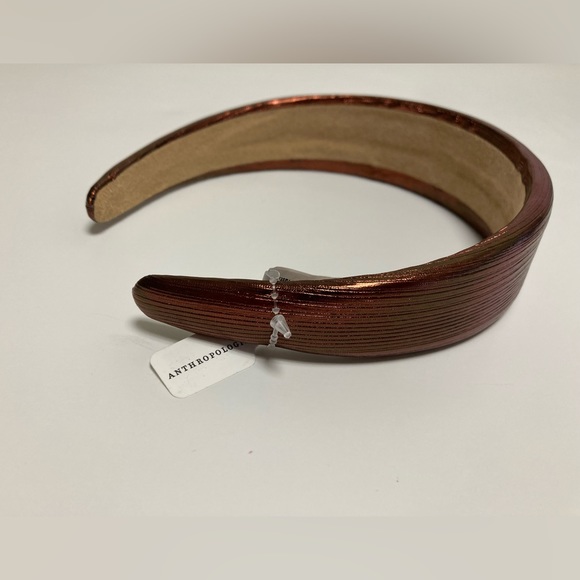 NEW Metallic Puffy Headband by Anthropologie - Picture 4 of 6